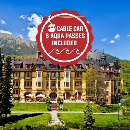 Grand Hotel Stary Smokovec Vysoké Tatry المظهر الخارجي الصورة